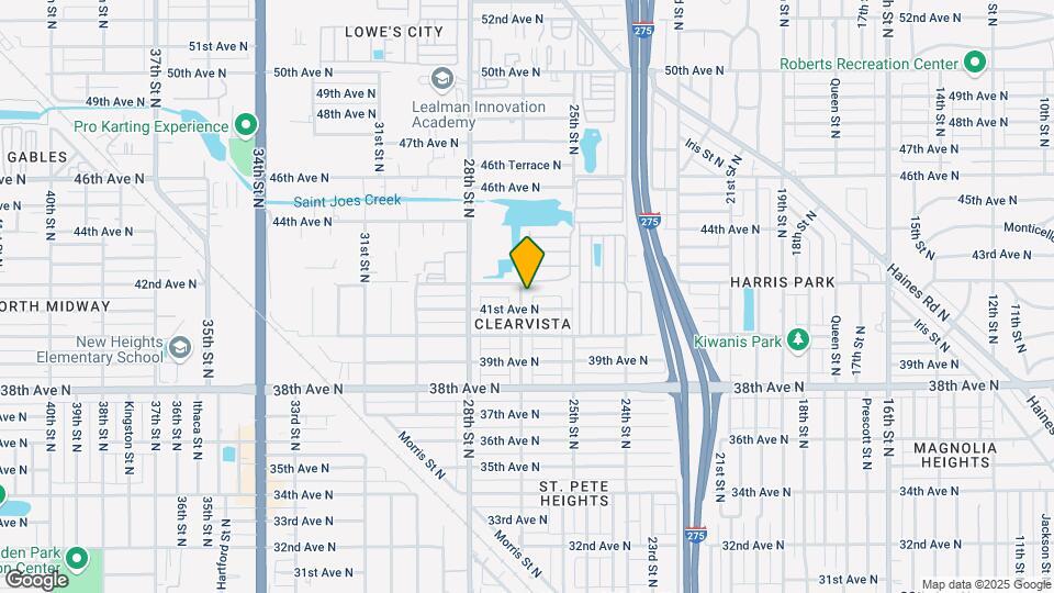 4119 26th St N Map and Location Details
