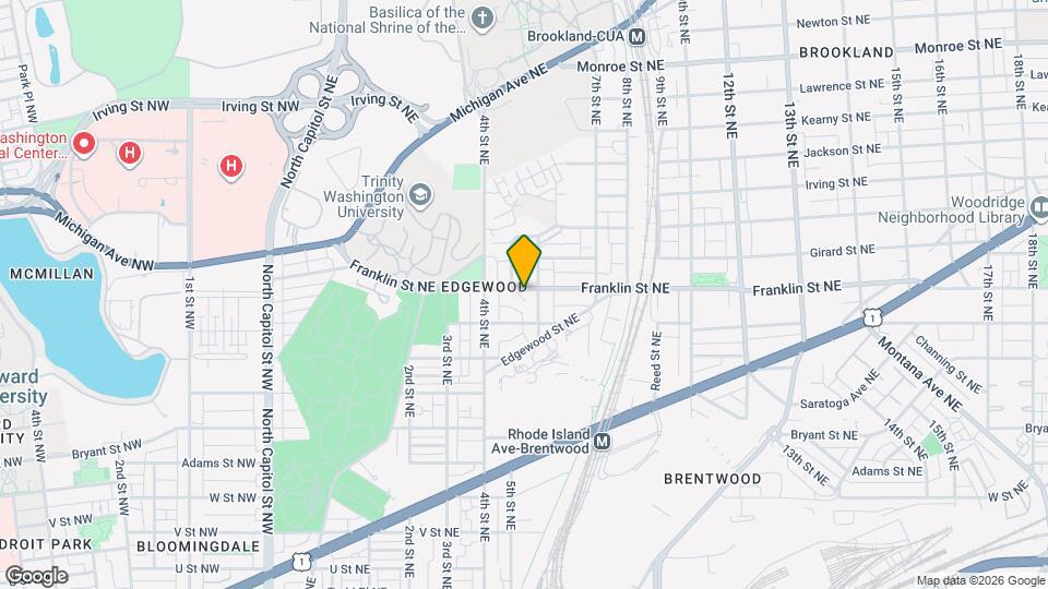 509 Franklin St NE Map and Location Details