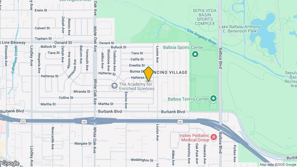 5762 Andasol Ave Mapa y Detalles de la Ubicación