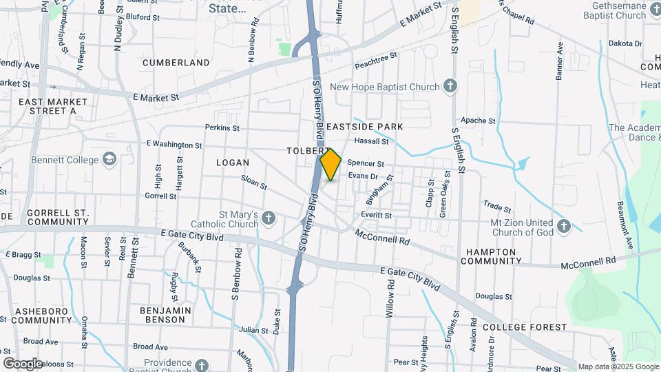 701 Dorgan Ave Mapa y Detalles de la Ubicación