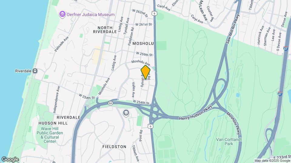 231 W 256th St, Unit Floor1 Mapa y Detalles de la Ubicación