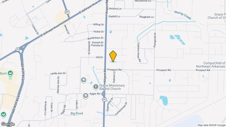 4101 Stoke Dr Map and Location Details