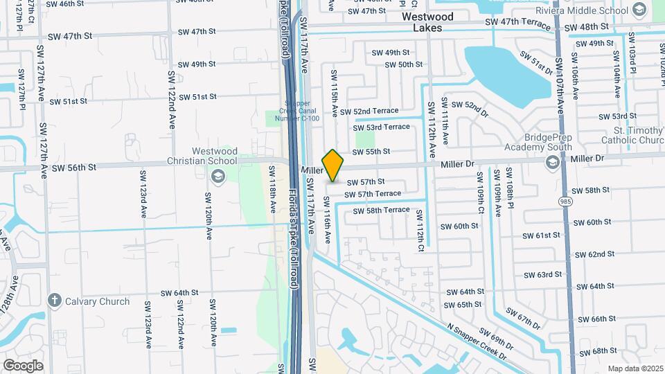 11520 SW 57th St Map and Location Details