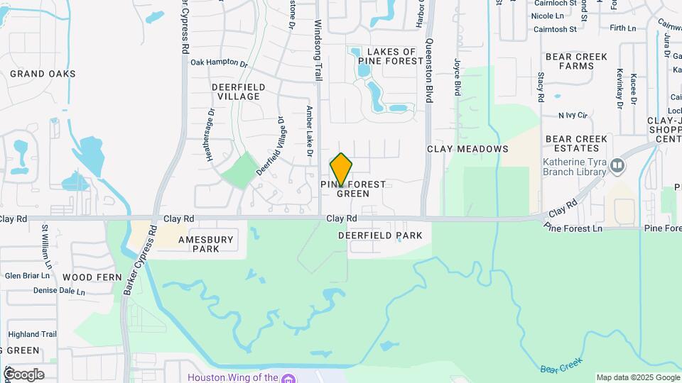 17915 Pinewood Green Map and Location Details