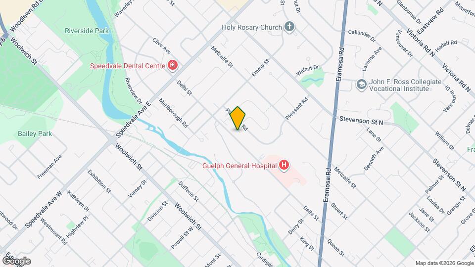 99 Sunnylea Cres Map and Location Details