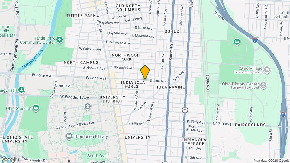 179 E Lane Ave Mapa y Detalles de la Ubicación