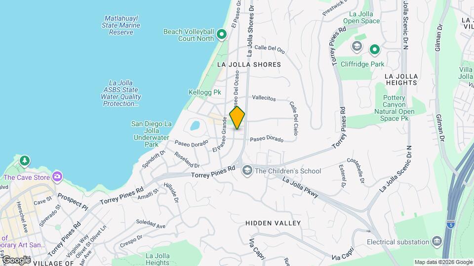 8019 Paseo Del Ocaso Map and Location Details