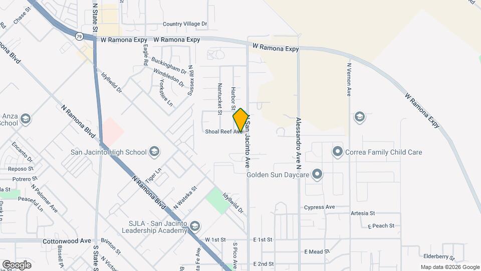 134 Shoal Reef Ave Map and Location Details