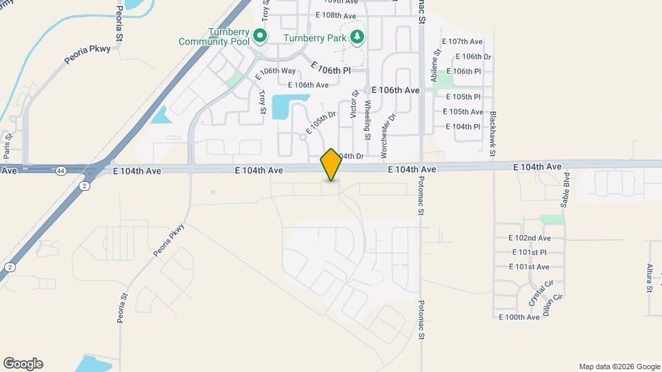 10339 Vaughn Way Map and Location Details