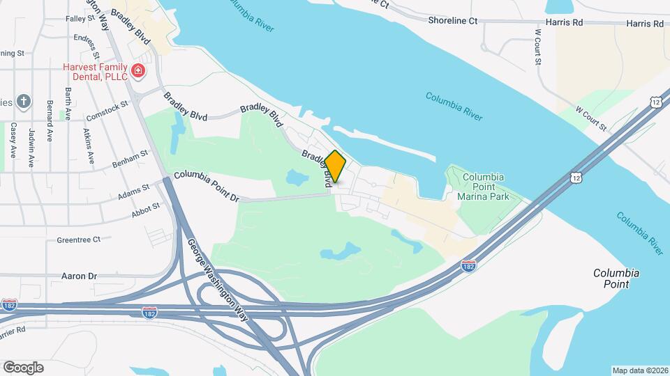 300 Columbia Point Dr, Unit D101 Map and Location Details