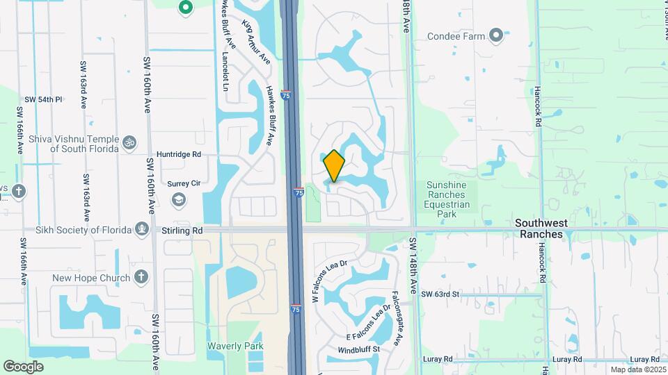 5811 Brighton Ln Map and Location Details