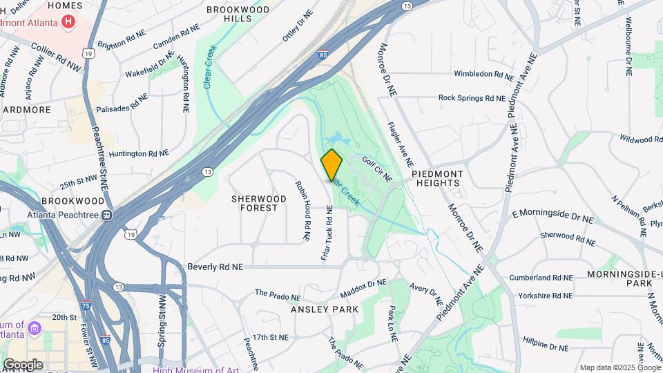 1691 Friar Tuck Rd NE Map and Location Details