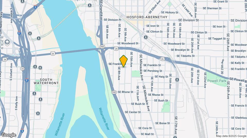3335-3337-3337 SE 9th Ave Map and Location Details