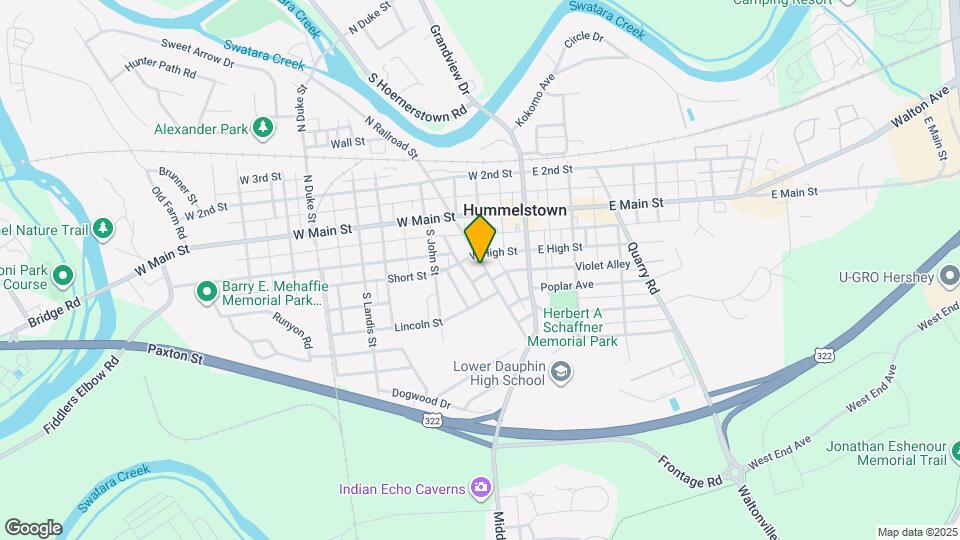 118 S Railroad St Map and Location Details