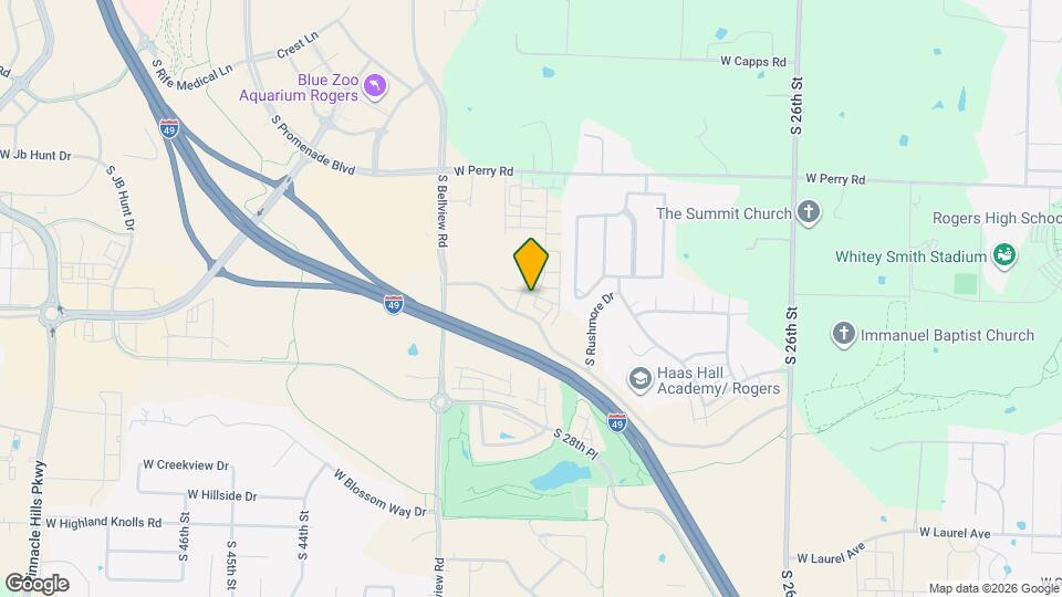 3058 W Berkeley Ave Map and Location Details