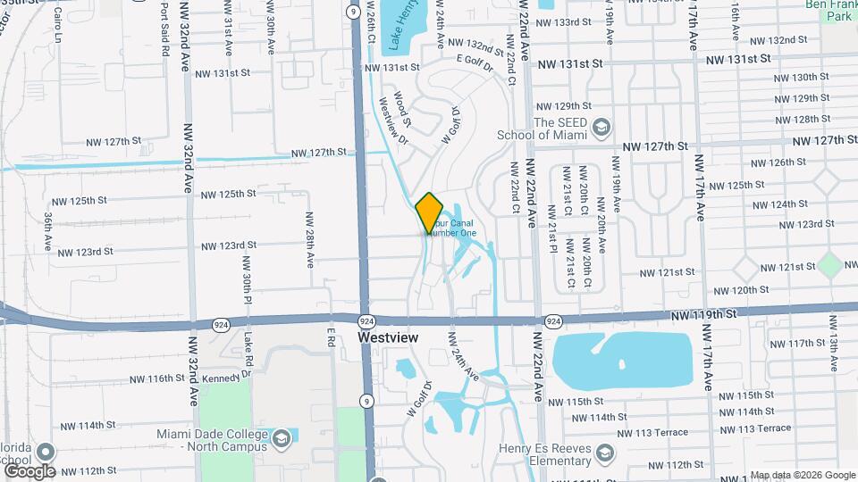 12262 NW 24th Pl Map and Location Details