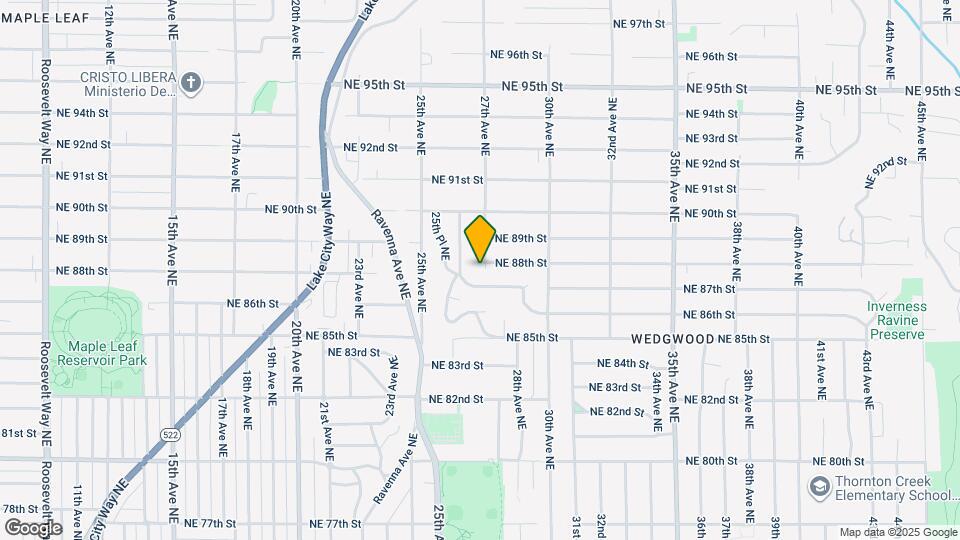 8715 27th Ave NE, Unit B Mapa y Detalles de la Ubicación
