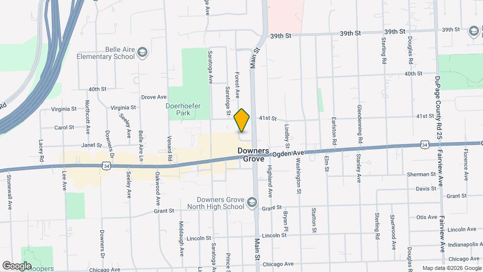 4225 Forest Ave, Unit W1S Map and Location Details