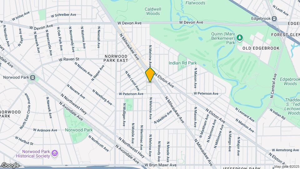 6204 W Norwood St Map and Location Details