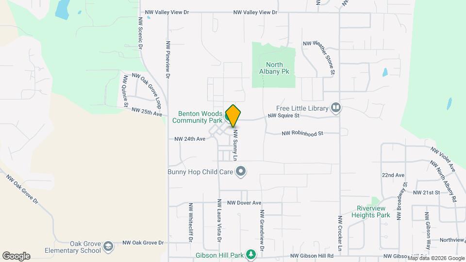 2464 NW Sunny Ln Map and Location Details