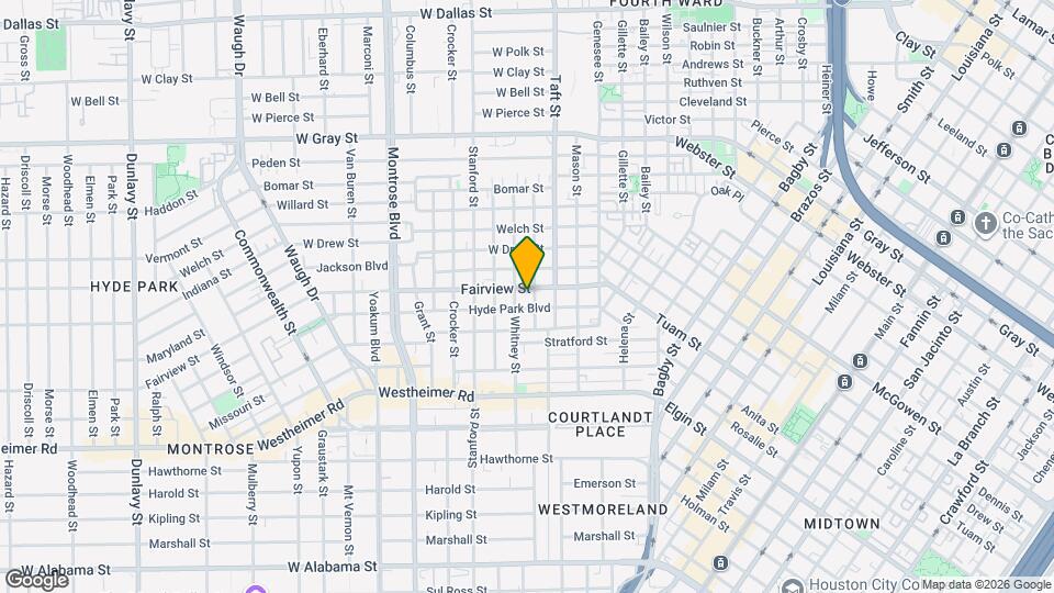 2404 Fairview St Map and Location Details