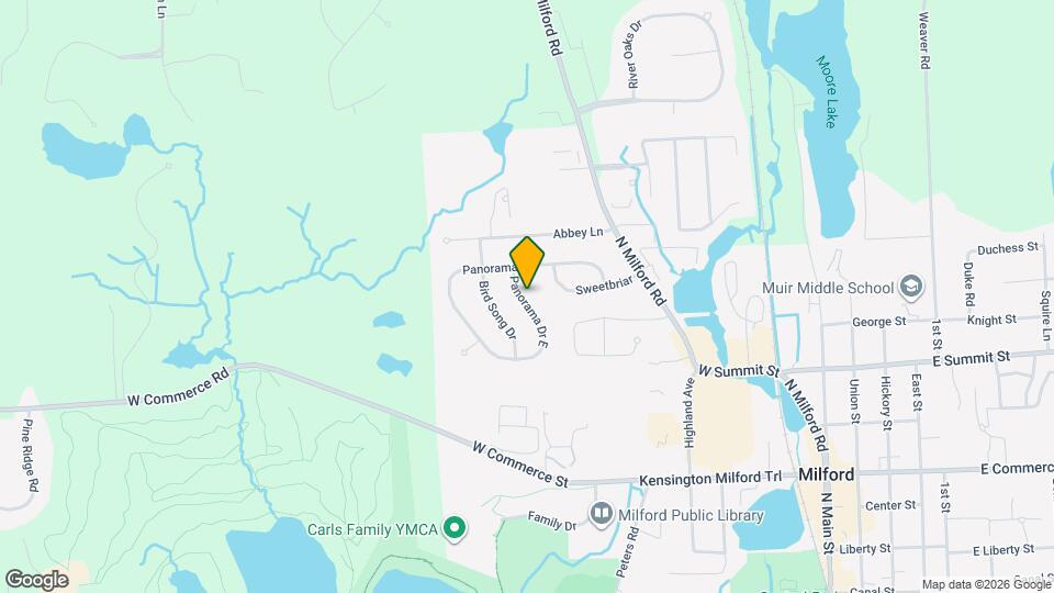 978 Panorama Dr Map and Location Details