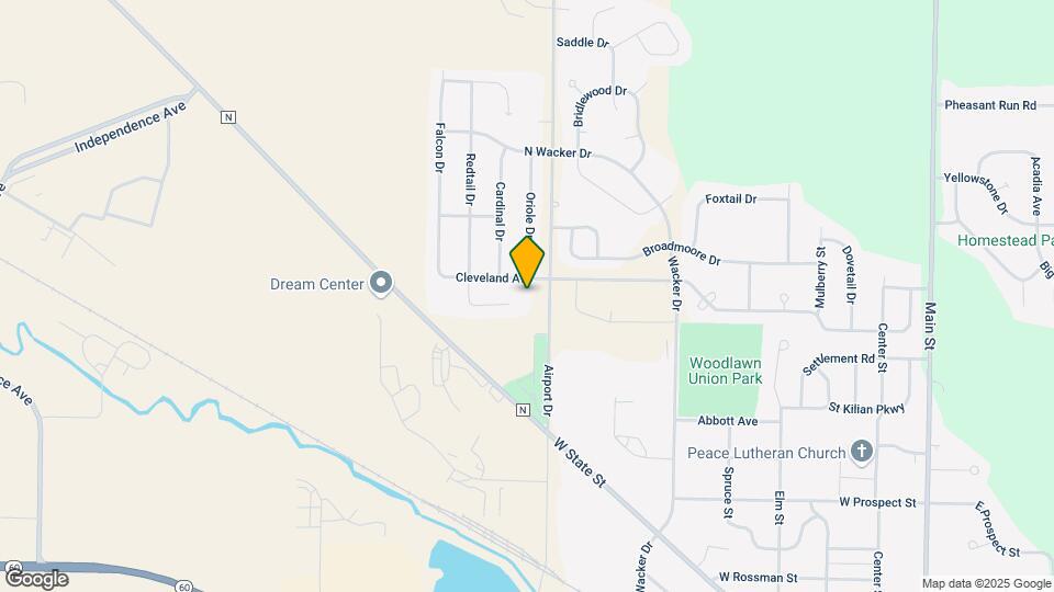 970 Redtail Ct Map and Location Details