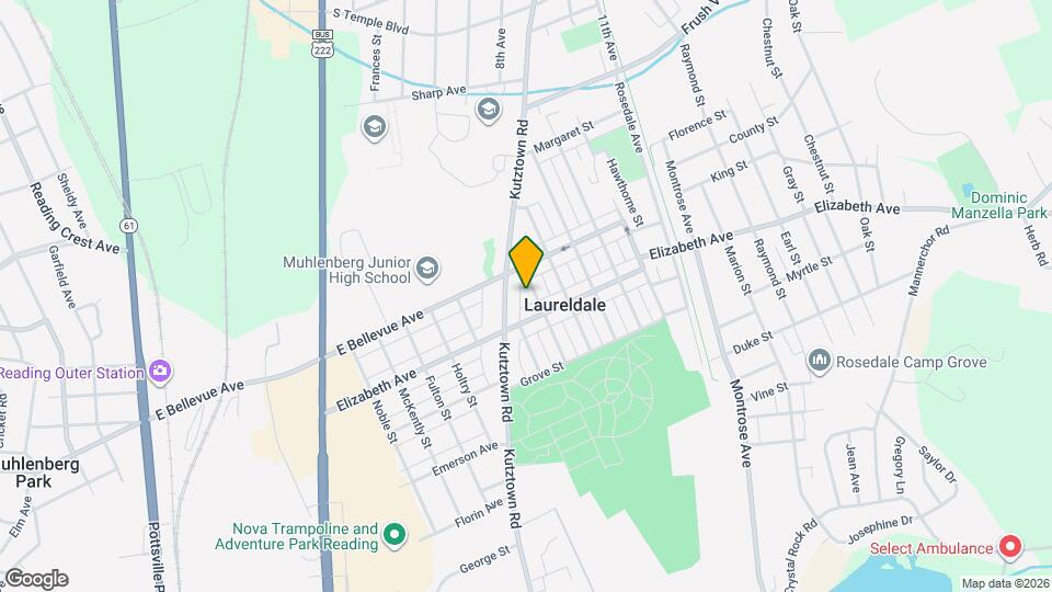 3426 Fairfield St Mapa y Detalles de la Ubicación