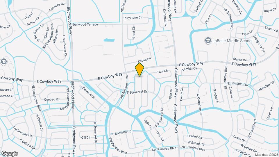 7020 Palpano Cir Map and Location Details