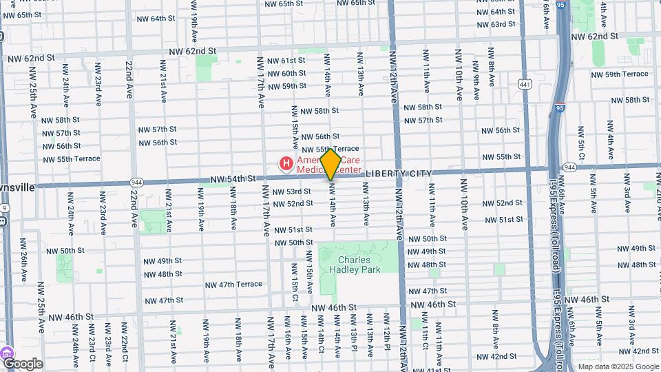 5310 NW 14th Ave Map and Location Details