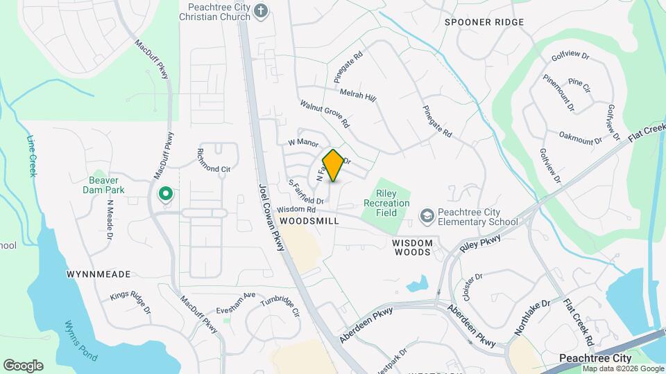 724 S Fairfield Dr Map and Location Details