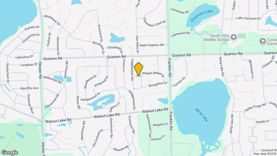 4576 Wagon Wheel Dr Map and Location Details