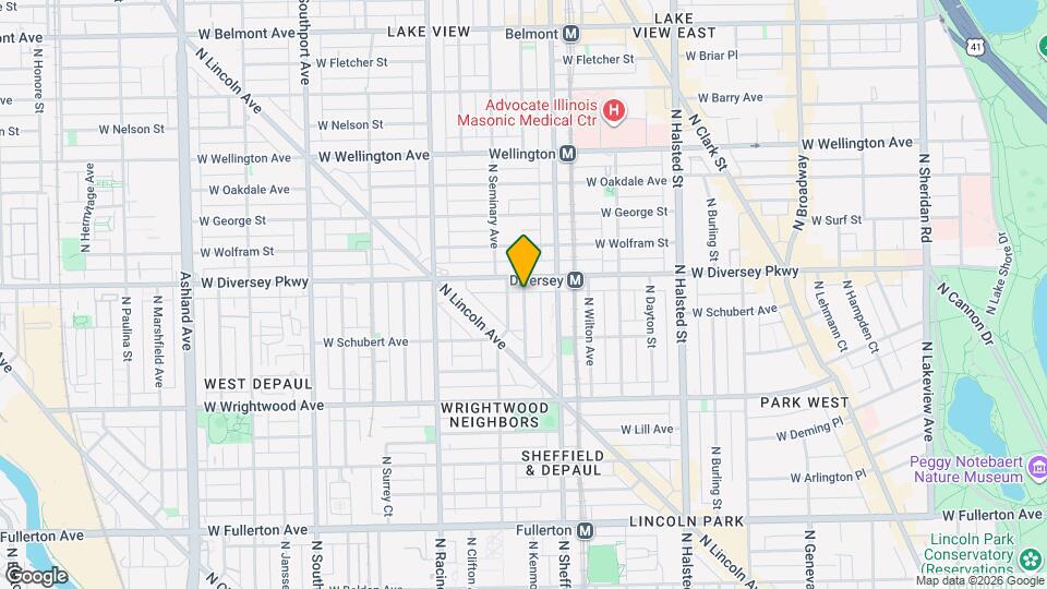 2780 N Kenmore Ave Map and Location Details