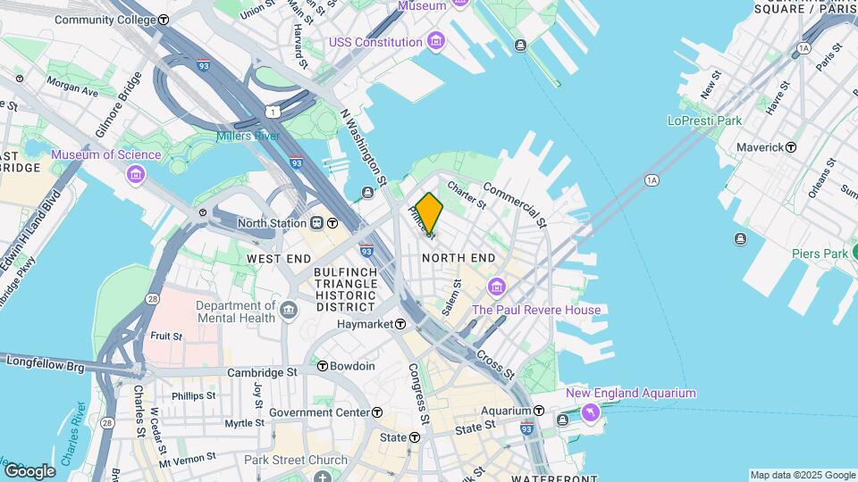 75 N Margin St, Unit 3 Map and Location Details