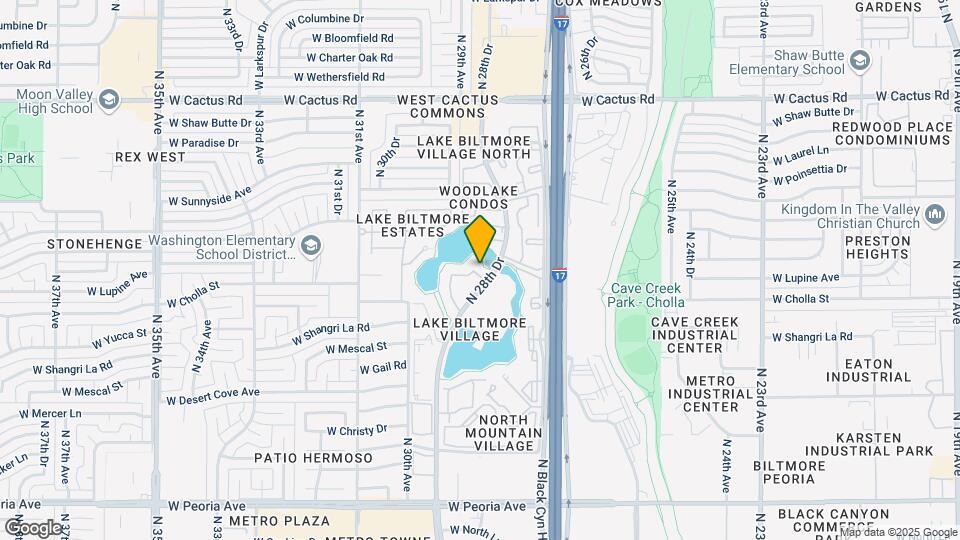 11044 N 28th Dr, Unit 239 Map and Location Details
