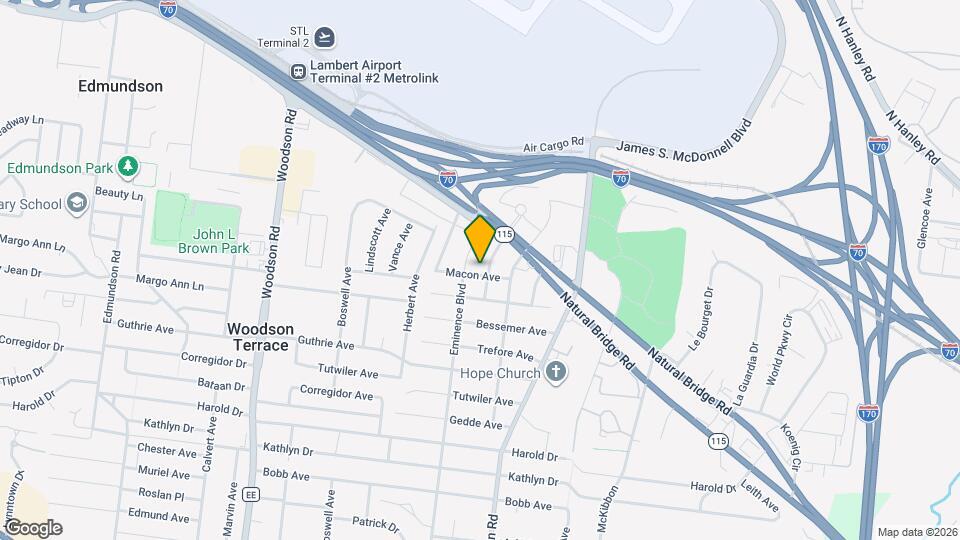 4421 Picajune Ave Map and Location Details