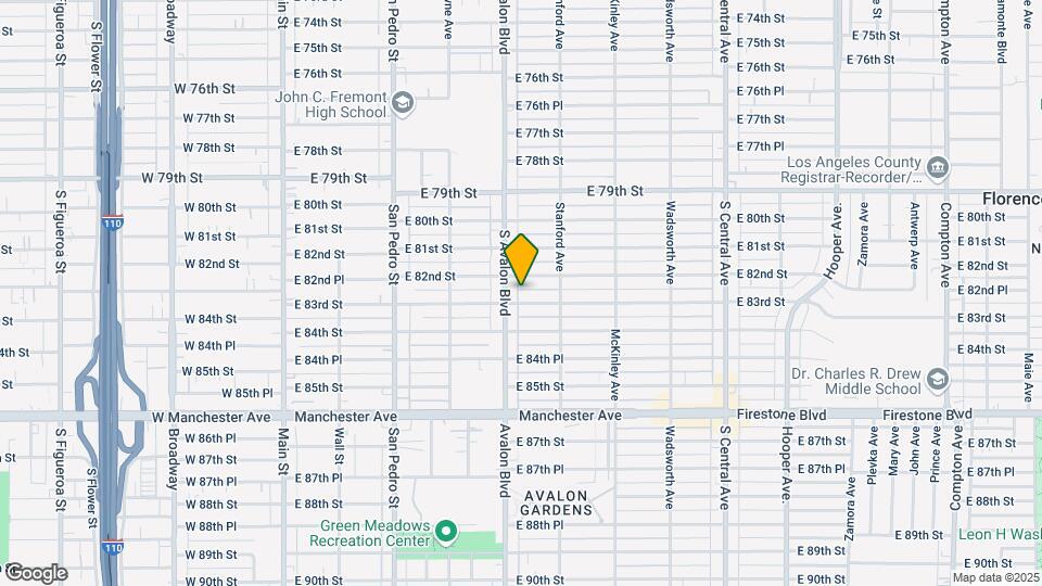 613 E 83rd St Mapa y Detalles de la Ubicación