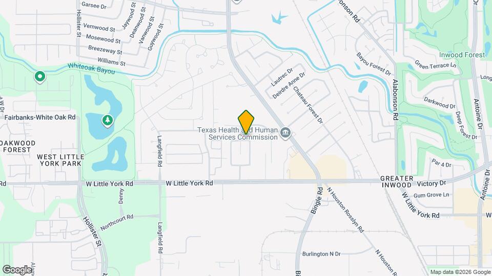 6814 Anson Point Ln Map and Location Details