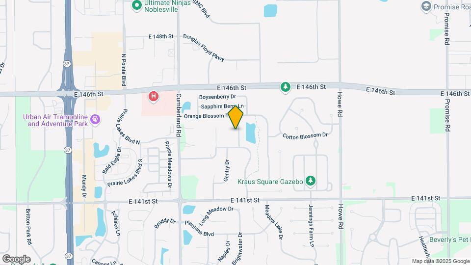 14422 Forsythia Ln Map and Location Details