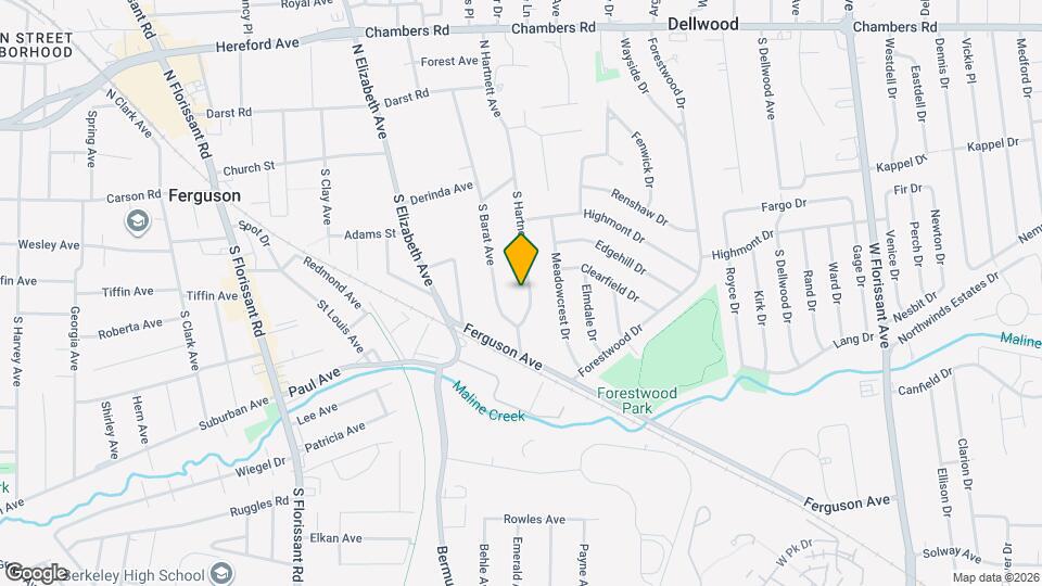 249 S Hartnett Ave Map and Location Details