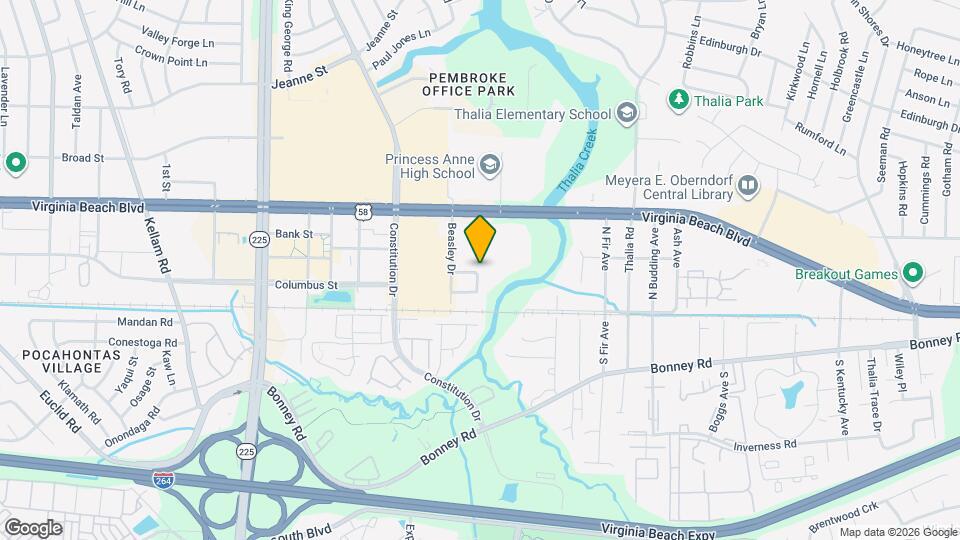 4324 Beasley Ct Map and Location Details