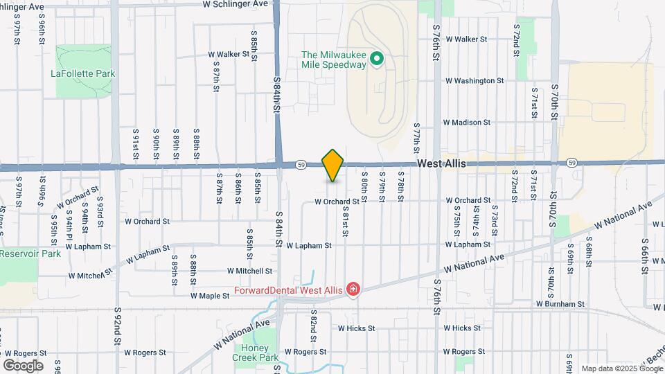 1438 S 92nd St, Unit 1440 Upper Mapa y Detalles de la Ubicación