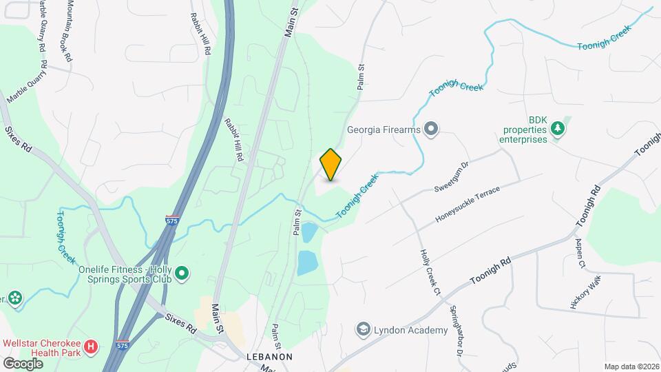 1206 Palm Ridge Trce Mapa y Detalles de la Ubicación