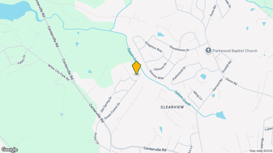 303 Green Forest Dr Map and Location Details