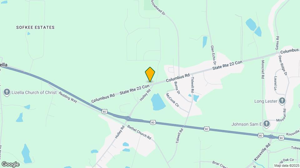 7607 Columbus Rd Mapa y Detalles de la Ubicación
