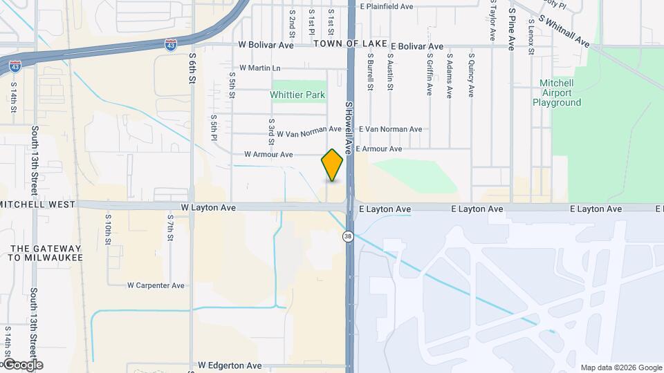 4638 S 1st St Map and Location Details