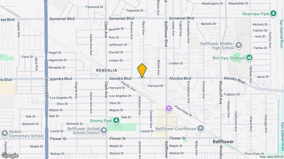 15911 Ryon Ave Mapa y Detalles de la Ubicación