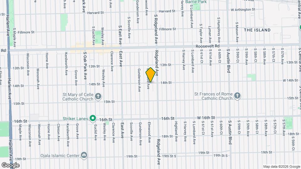 1401 Elmwood Ave Mapa y Detalles de la Ubicación