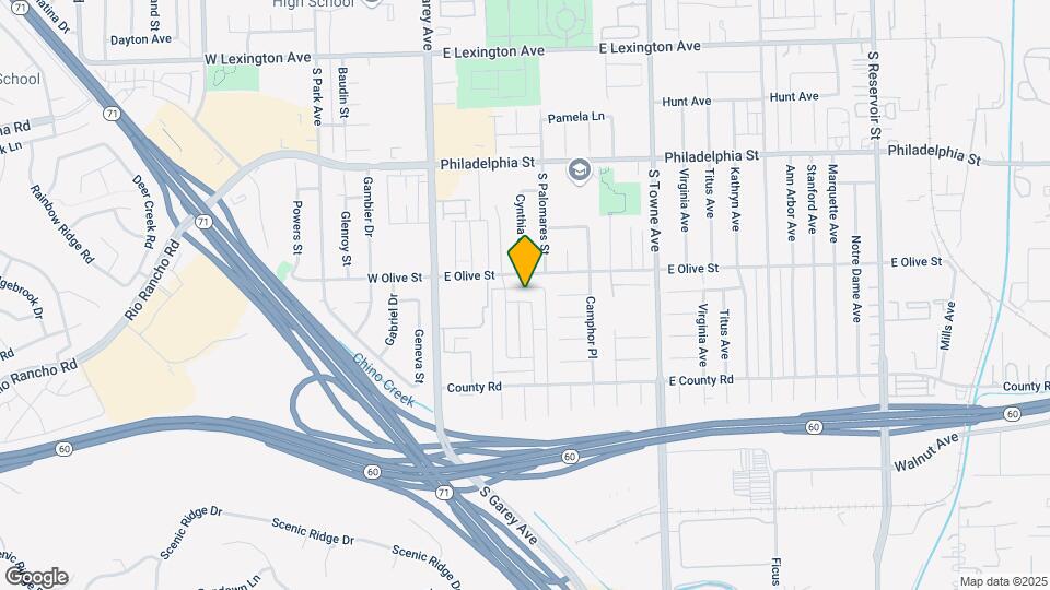 361 E Orchid Ln Map and Location Details