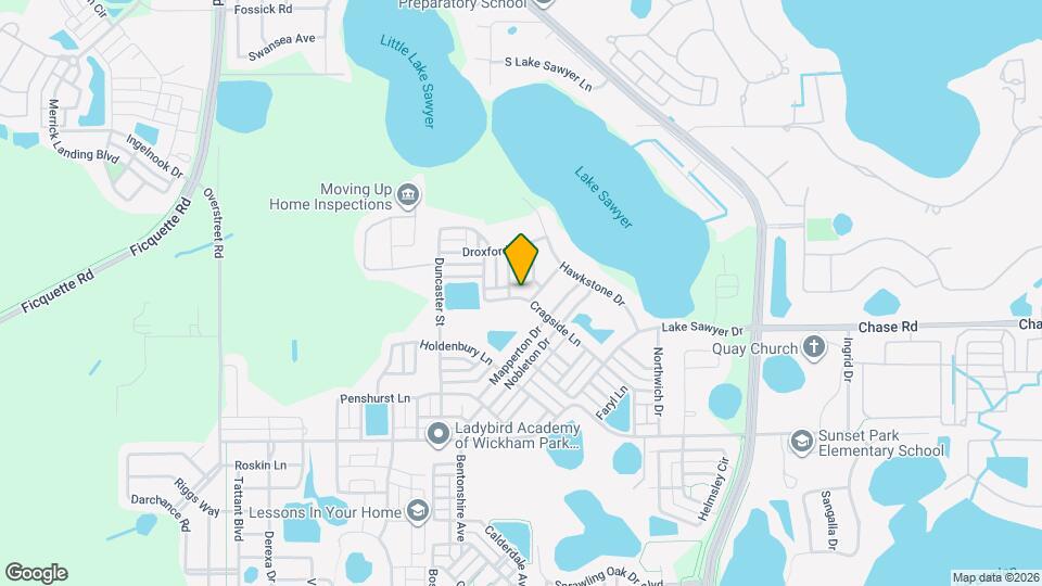 12807 Cragside Ln Map and Location Details